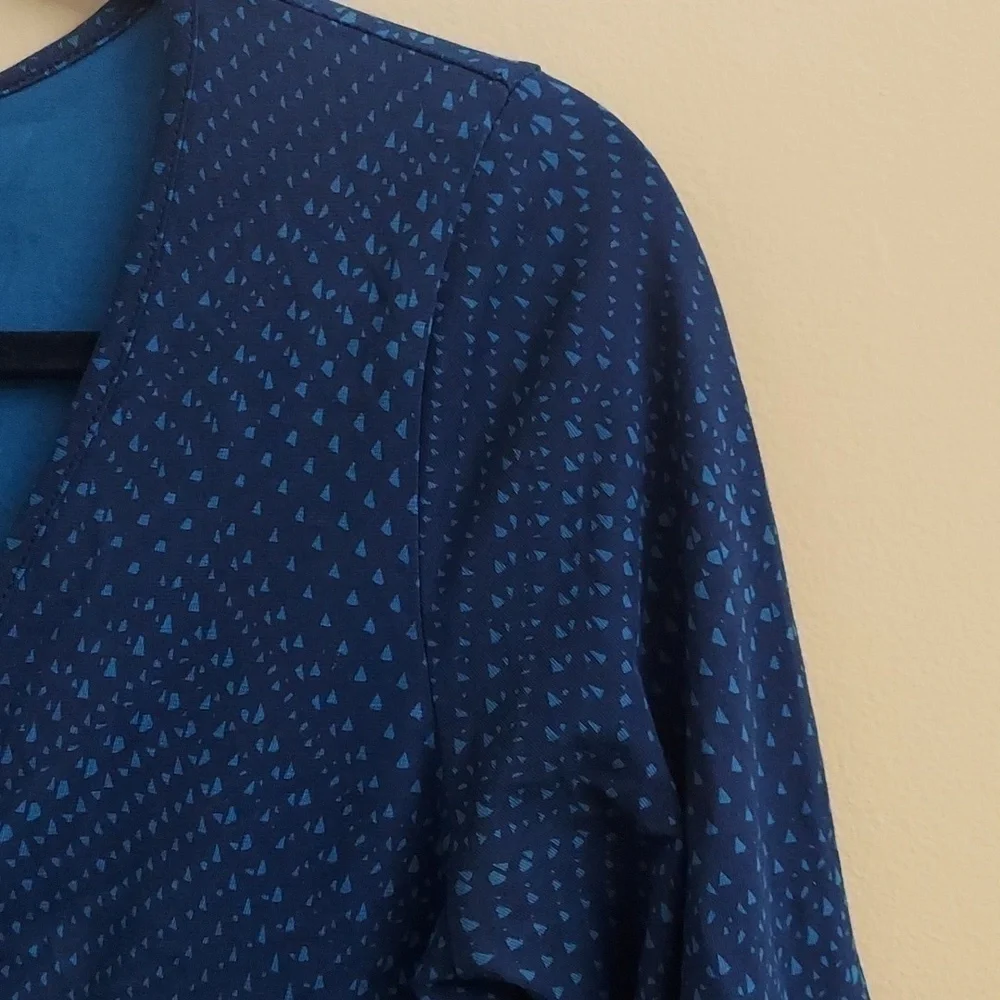 Patagonia Margot 3/4 Sleeve V Neck Pullover Dress - Picture 5 of 11